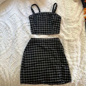 Hollister skirt and top set